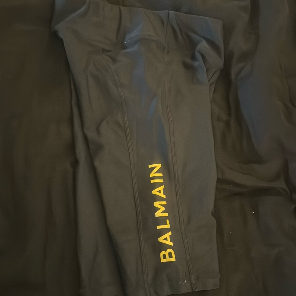 Balmain biker shorts